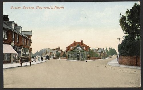 Sussex Square, when it was square.